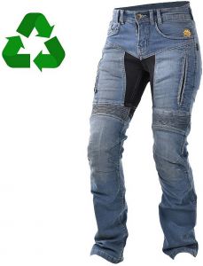 Džínsy z recyklovaného materiálu Trilobite Parado 661 modré dámske