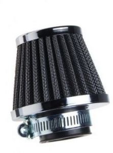 Vzduchový filter 30mm  chróm