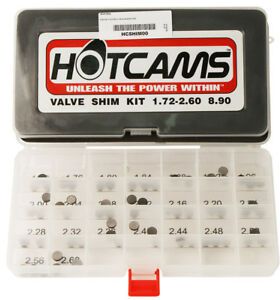 HOT CAMS sada podložiek pod ventily 8,90mm od 1,72 do 2,60, KTM, HCSHIM00