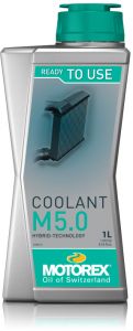 MOTOREX COOLANT M5.0 READY TO USE 1L - chladiaca kvapalina