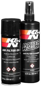 K&N sada prípravkov pre čistenie vzduchových filtrov355ml+ olej na filtre 204ml
