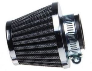 Vzduchový filter 48mm chróm