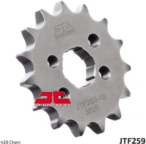 reťazové koliesko pre sekundárne reťaze typu 428, JT - Anglicko (14 zubov)