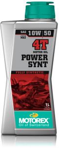 MOTOREX POWER SYNT 4T SAE 10W/50 1L - motorový olej