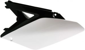 bočné číselné tabuľky, RTECH (bielo-čierne, pár) SUZUKI RM-Z 10-18)