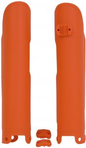 chrániče vidlíc, RTECH (oranžové, pár) KTM SX/EXC 125/200/250/300/380/400/450