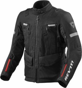 REVIT bunda na motocykel SAND 4 H2O, čierna