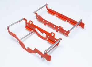 CROSSPRO chránič chladiča hliníkový ultra ľahký do motocyklov s ventilátorom KTM