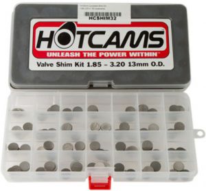 HOT CAMS sada podložiek pod ventily 13mm - od 1,85 do 3,20mm, HCSHIM32