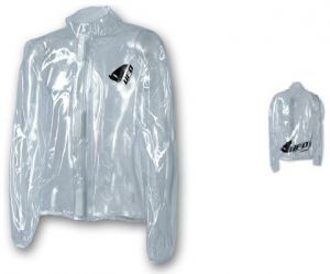 UFO transparentná nepremokavá bunda, pláštenka