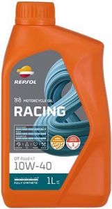 REPSOL 4T RACING OFF ROAD 10W40 1L motorový olej - plná syntetika
