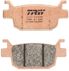 TRW brzdové platničky (GF 287) predné/zadné, sintrované SRM 37,15x81,3x9mm