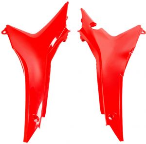 Kryty vzduchového filtra UFO Plast (červené) HONDA CRF 250R 14-17, HO04658-070
