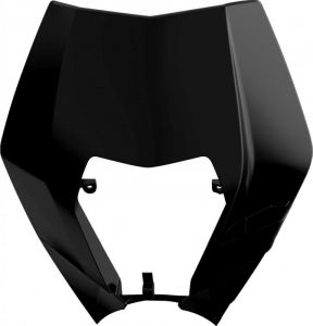 POLISPORT predná maska KTM EXC/ EXC-F/ XC-W/ 08-13 (čierna farba)