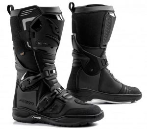 Kožené adventure / touring topánky Falco Avantour 3, čierna farba