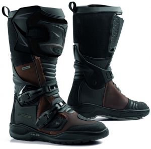 Kožené adventure / touring topánky Falco Avantour 3, hnedá / čierna farba