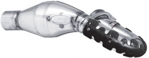 POLISPORT chránič výfukového potrubia (4T) krátky  dl. 22 cm, viac farieb
