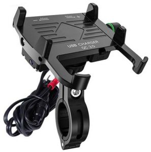 4RIDE Držiak telefónu na riadidlá s USB quick charge konektorom + montážna sada