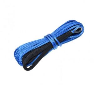 Syntetické lano pre naviják, 15m, priemer 5mm, modrá farba