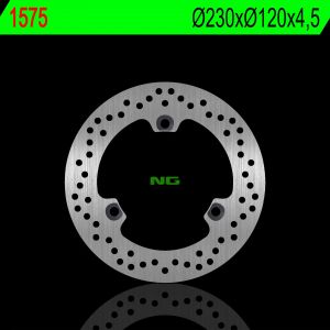 NG zadný brzdový kotúč YAMAHA NMAX 125 2015-2018 (ABS)  (230x120x4,5mm)(3x10,5mm