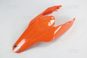 UFO zadný blatník s bočnými stranami KTM EXC 2008-2011, oranžová farba