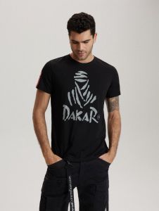 tričko DIVERSE (2023) EXTREME TEAM DAKAR RALLY, DKR S 0123, čierna farba