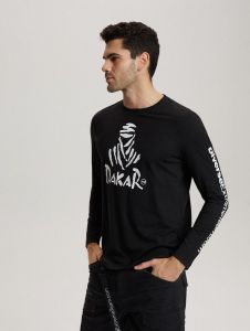 tričko DIVERSE (2023) EXTREME TEAM DAKAR RALLY, DKR D LG 05, čierna farba