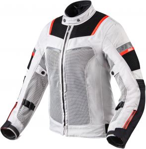REVIT dámska bunda  na motocykel TORNADO 3  lady strieborná / čierna