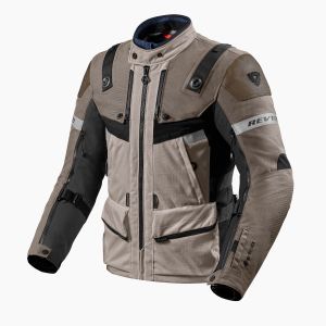 Bunda na motocykel REVIT DEFENDER 3 GTX (sand, hnedo-čierna)
