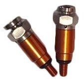 Ventil odvzd. na tlmiče japonské moto M4x0,7 KTM / WP 43-48 mm pár oranžová