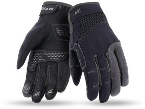 Dámske rukavice na motocykel SEVENTY DEGREES SD-C50 čierne/sivá