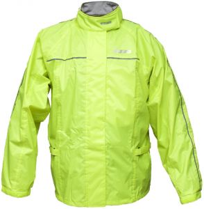 Nepremokavá bunda na motocykel, BIKETEC RAIN TEC (žltá fluo)