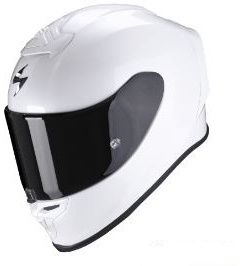 SCORPION prilba na motocykel EXO-R1 EVO AIR SOLID, biela