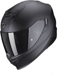 SCORPION prilba na motocykel EXO-520 EVO AIR SOLID, matná čierna