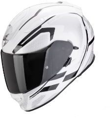 SCORPION prilba na motocykel EXO-491 KRIPTA, biela/čierna