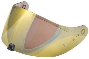 SCORPION zlaté zrkadlové plexi KDF-16-1 pre prilbu EXO-391/520/1400 (gold)