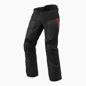 REVIT nohavice na motocykel TORNADO 4 H2O, čierna farba