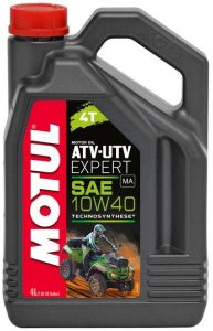 MOTUL ATV-UTV EXPERT 10W40 4T, 4L  motorový olej technosynthese pre štvorkolky