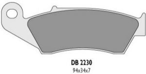 DELTA BRAKING brzdové platničky (GF041), GAS GAS, HONDA, KAWASAKI, YAMAHA, BETA
