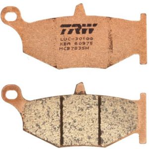TRW LUCAS brzdové platničky MCB783SH (GF241), SUZUKI DL/GSR/GSX/GSX-R