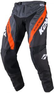 Nohavice KENNY RACING FORCE ORANGE farba(pomarančová/čierna/biela)