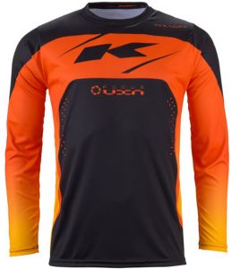 Dres KENNY RACING TRACK FOCUS ORANGE farba:(pomarančová/čierna)