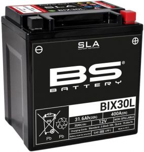 BS batéria YTX30L 12V, 30Ah, 350A, bezúdržbová (166x125x175mm)