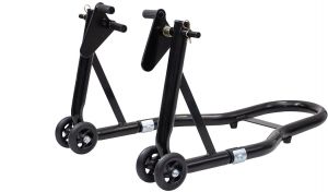 Motocyklový stojan pod motocykel / na predné koleso PRO LIFT, BIKETEC (čierna)