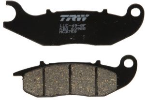 TRW LUCAS brzdové platničky MCB759, HONDA ANF 125, CBR 125R