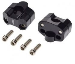 HEBE zvýšenie riadidiel 22mm o 2 cm (preriadidlá s priemerom 22 mm), čierna