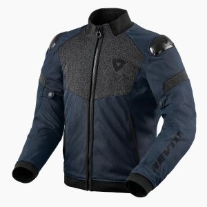 REVIT bunda na motocykel ACTION H2O (čierna/tmavo modrá)