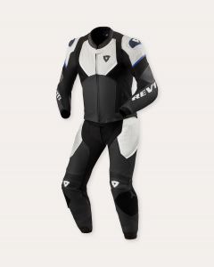 REVIT dvojdielna kombinéza na motocykel Beta 2 (čierna/svetlo šedá farba,modrá)