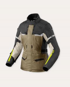 REVIT dámska bunda na motocykel OUTBACK 4 H2O (zelená/antracitová farba)