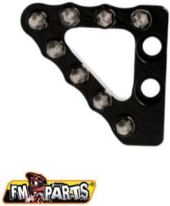 FM-PARTS nášlapná koncovka brzdového pedálu, široká , KTM/ HUSQVARNA čierna